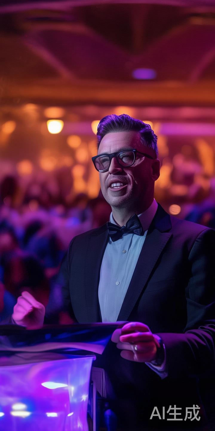 在企业年会的现场精彩瞬间中，领导致辞代表着对未来的